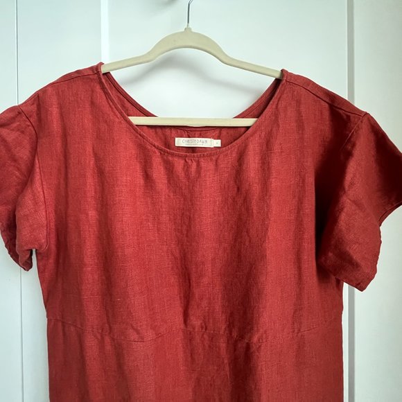 Christy Dawn Seaton Dress - Rust L - Picture 15 of 16